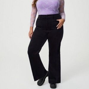 Torrid Black Boot Cut Pants